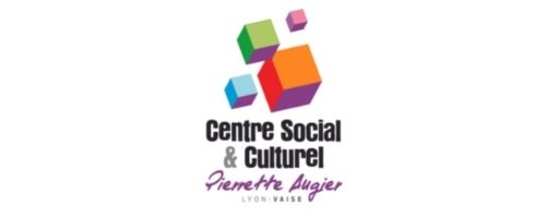 logo centre social et culturel pierrette augier lyon vaise